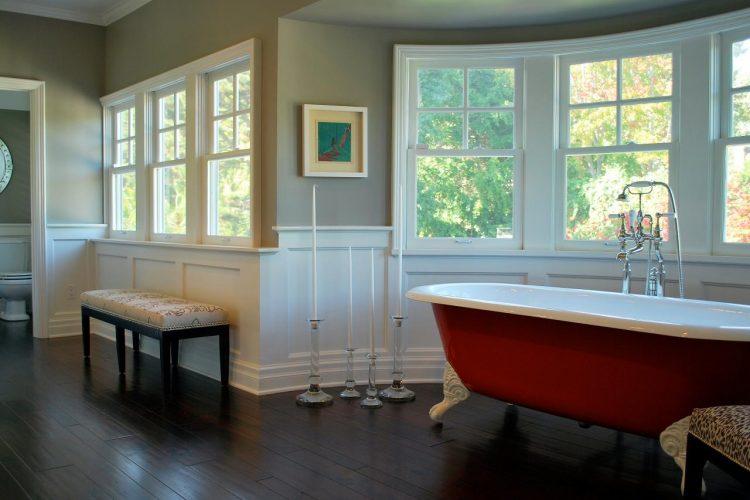 red-tub-in-bathroom