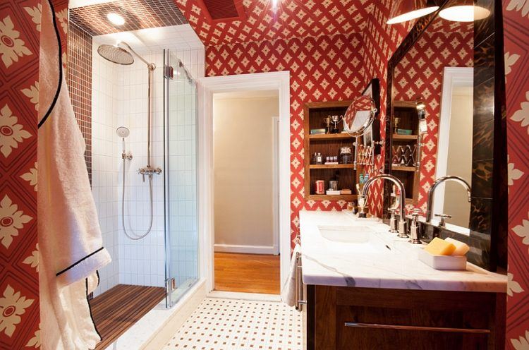 10 Red Bathroom Ideas and Designs