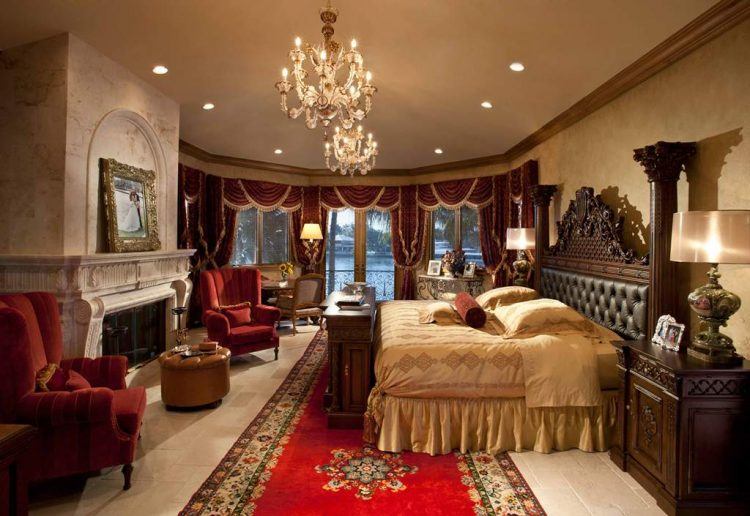 rich-burgundy-bedroom