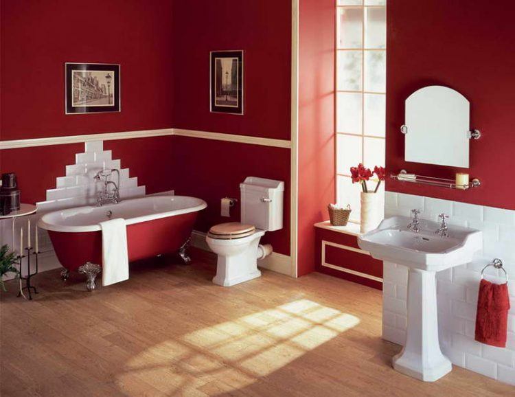 simple-elegant-red-bathroom