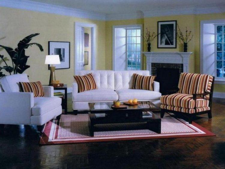 affordable living space with accent chairs