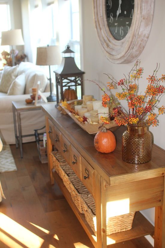 cozy fall living room