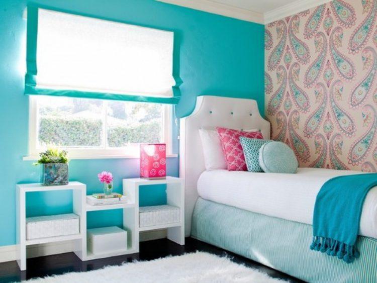 blue bedroom for teens