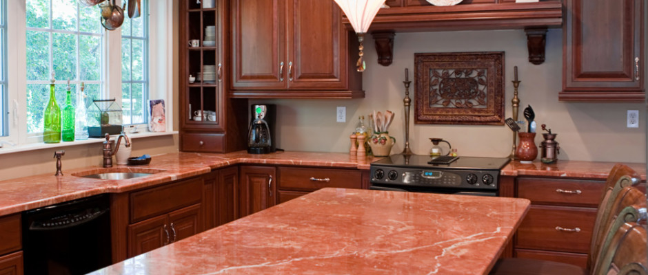 20 Beautiful Marble Kitchen Countertops