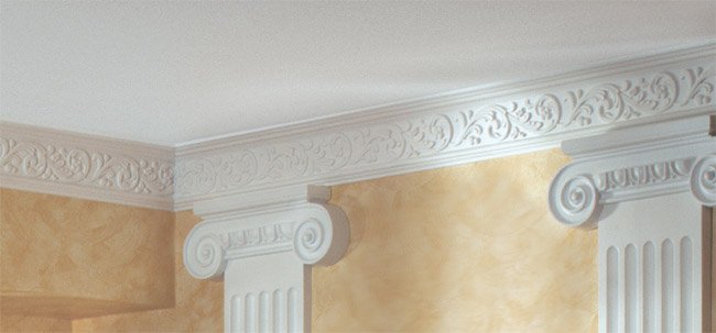 decorative crown molding design 