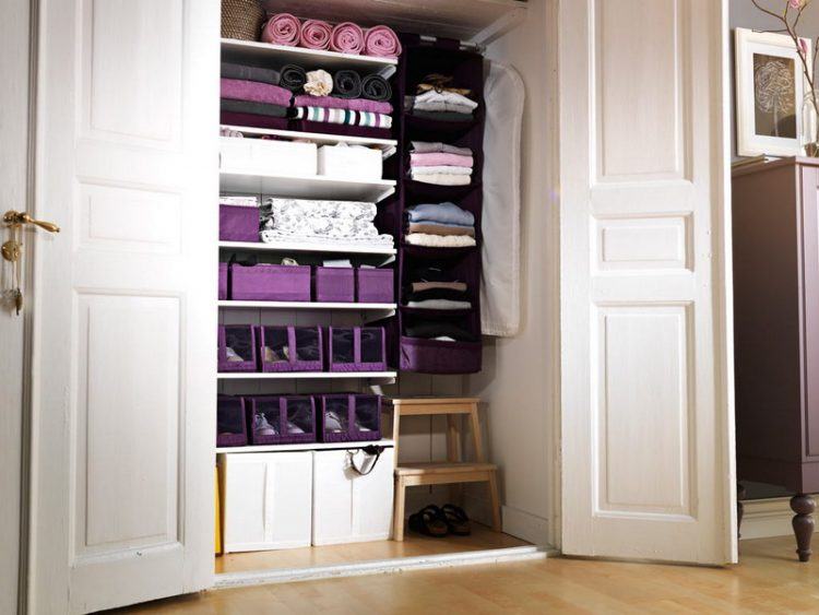 beautiful closet organizer