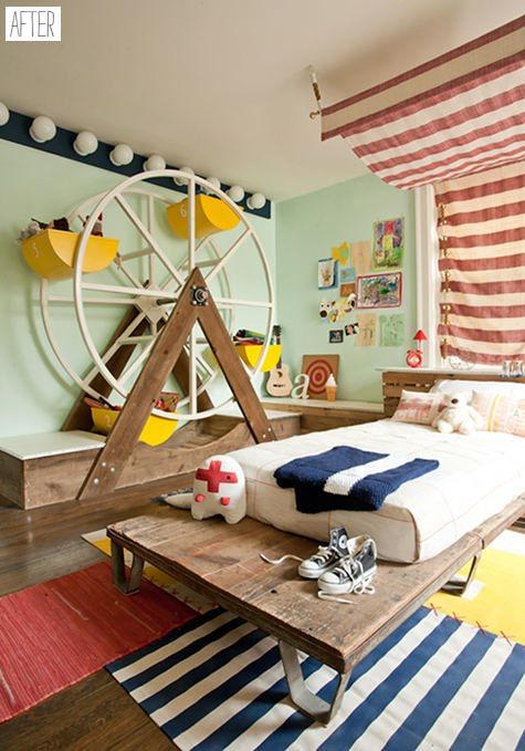 carnival themed children's bedroom