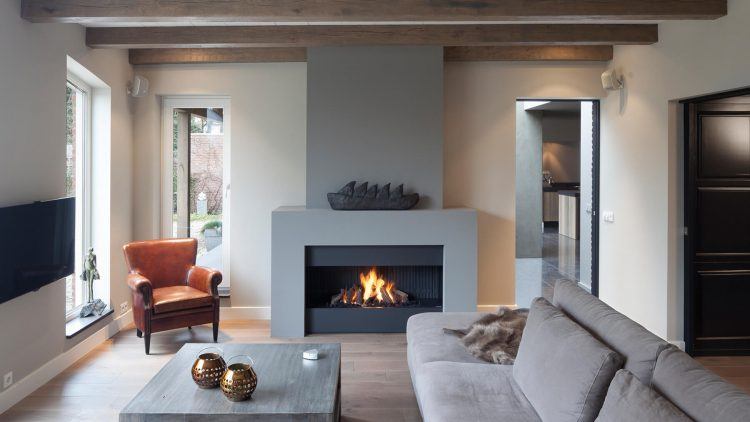 contemporary fireplace design