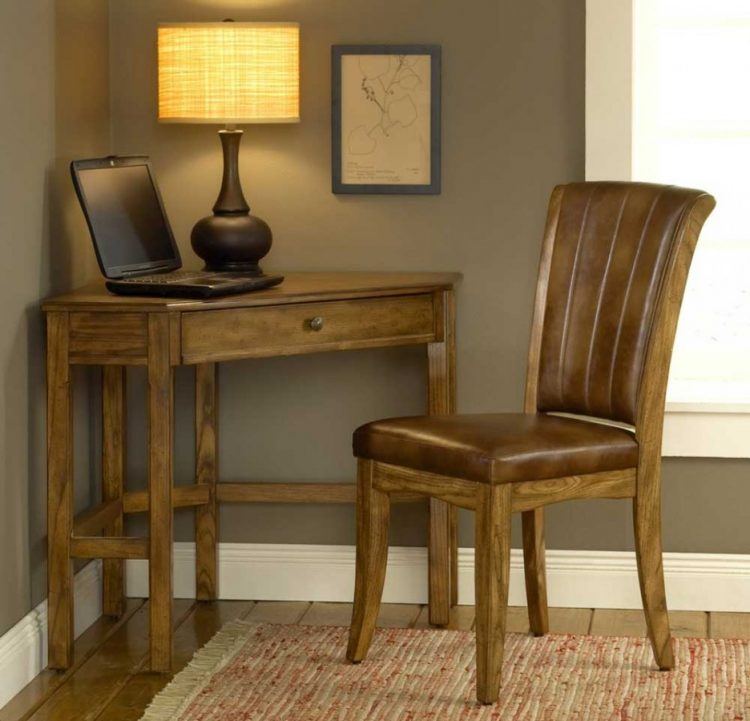 small corner writing desk