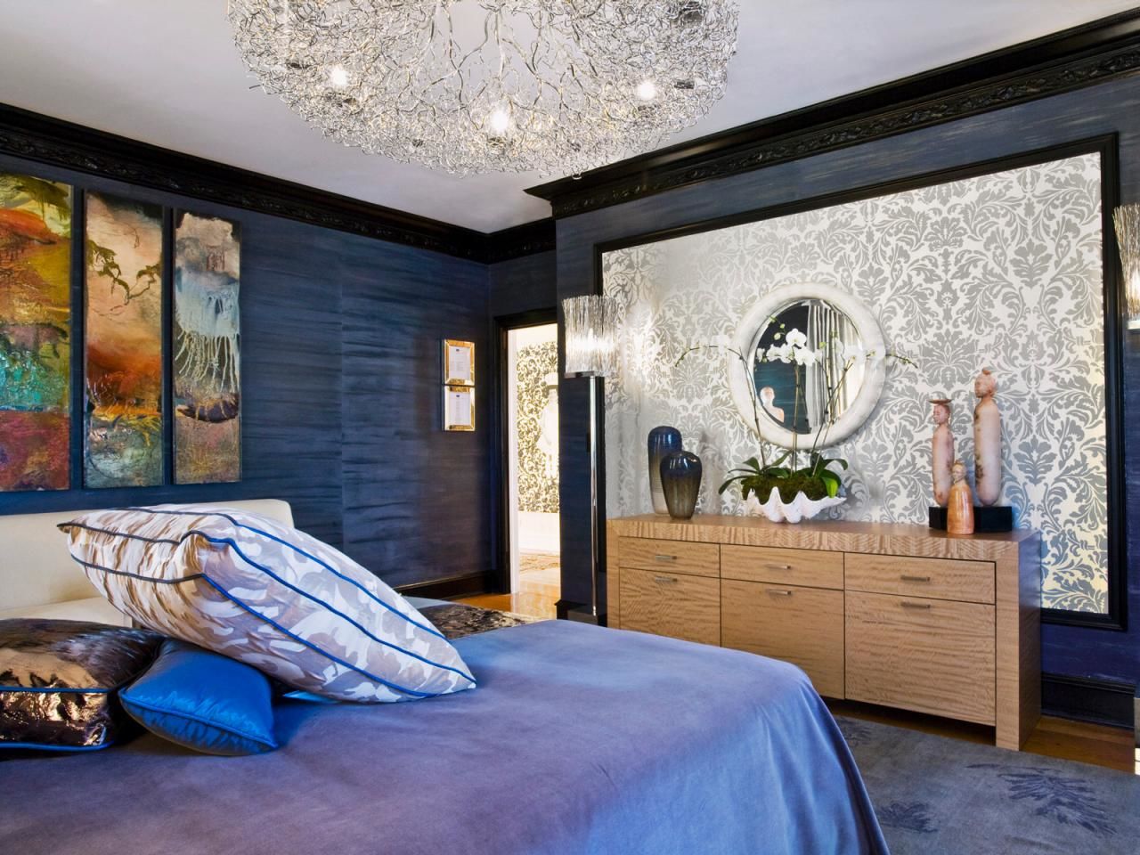 10 Beautiful Master Bedrooms With Blue Walls