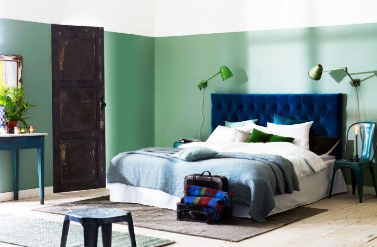 industrial-chic-green-bedroom