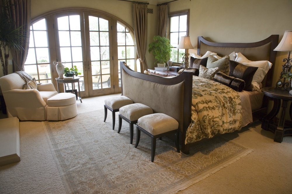 Master Bedroom With Accent Chair 