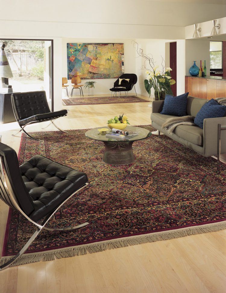 10 Beautiful Living Rooms with Karastan Rugs