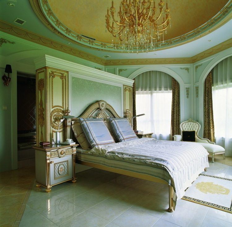 opulent-mint-green-bedroom