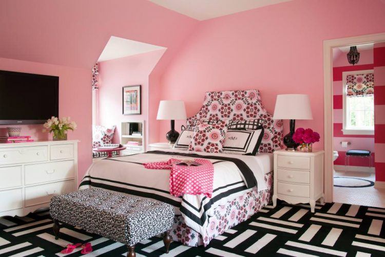 pink-transitional-teen-girls-bedroom