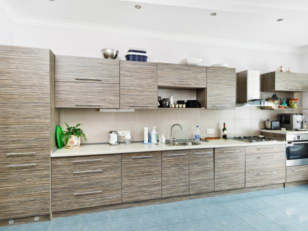 cool wooden type kitchen cabinets