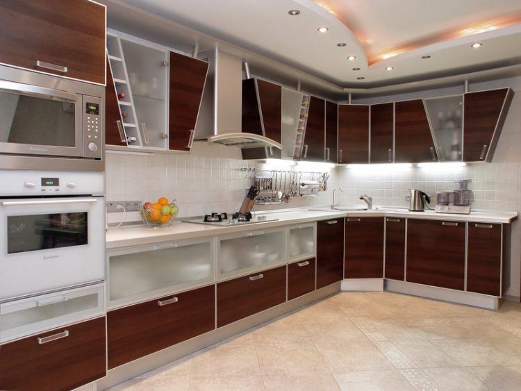 cool wooden kitchen cabinets