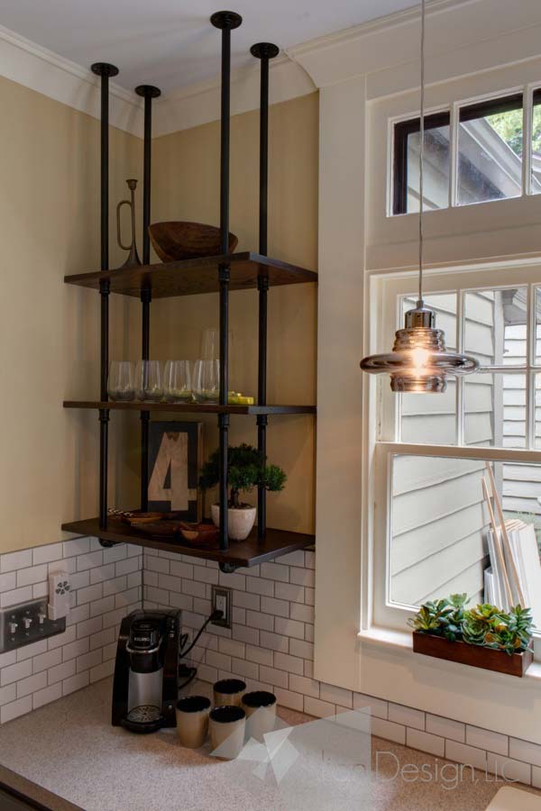 hanging shelf for small space