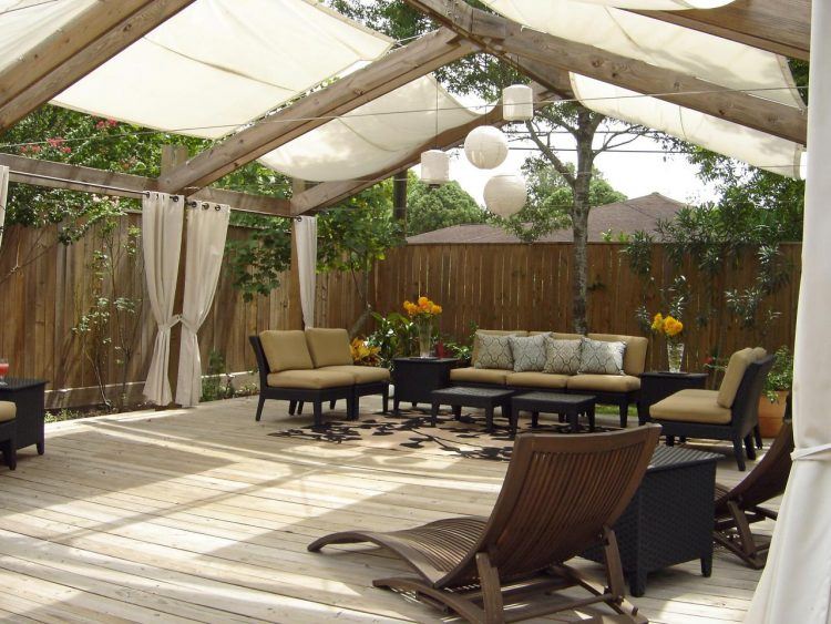 interesting outdoor covered patio