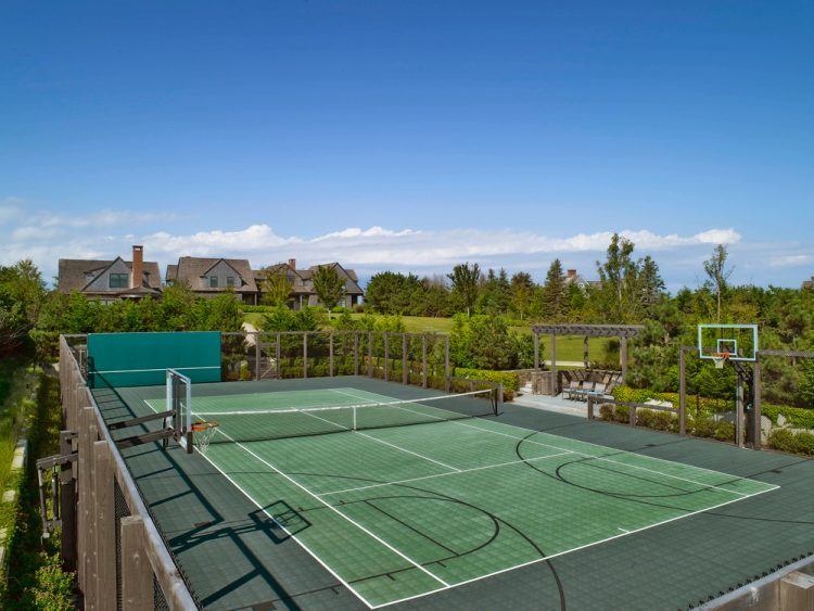 lavish home in boston with tennis/basketball court combo