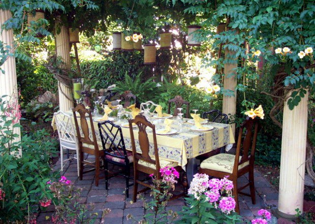 amazing outdoor dining room design