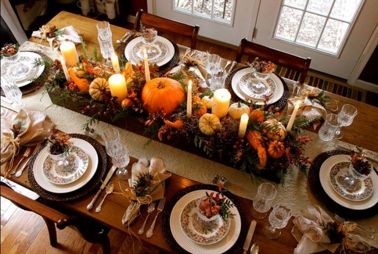 beautiful formal living room table set up