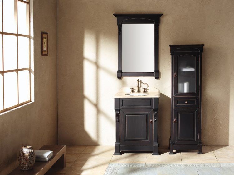 classic bathroom vanity with mirror 