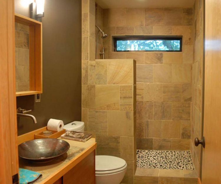 classic beautiful stone shower