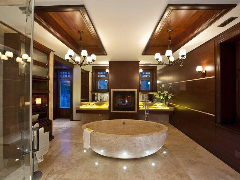 10 of the Biggest Private Home Bathrooms Ever