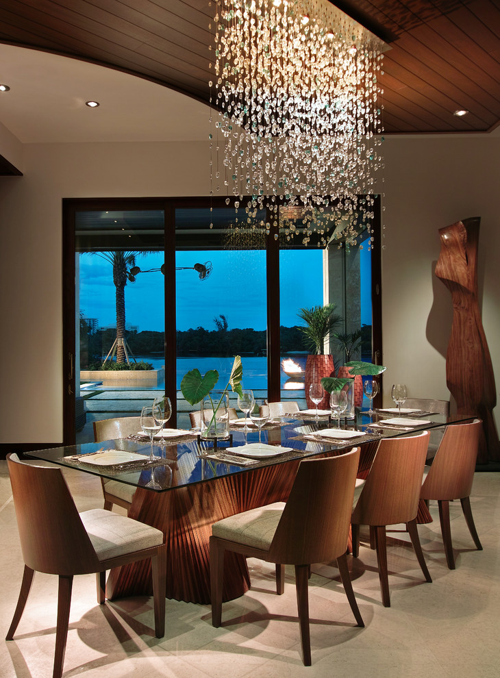 10 Beautiful Dining Rooms with Hanging Lights