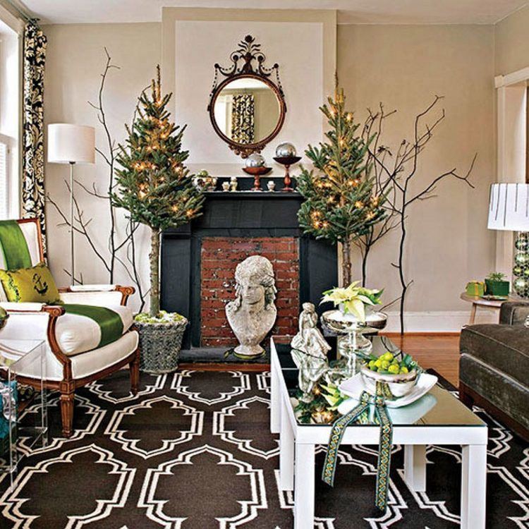 Christmas Decorated Living Rooms Christmas Living Room Decor Ideas Christmas Decor In Pretty