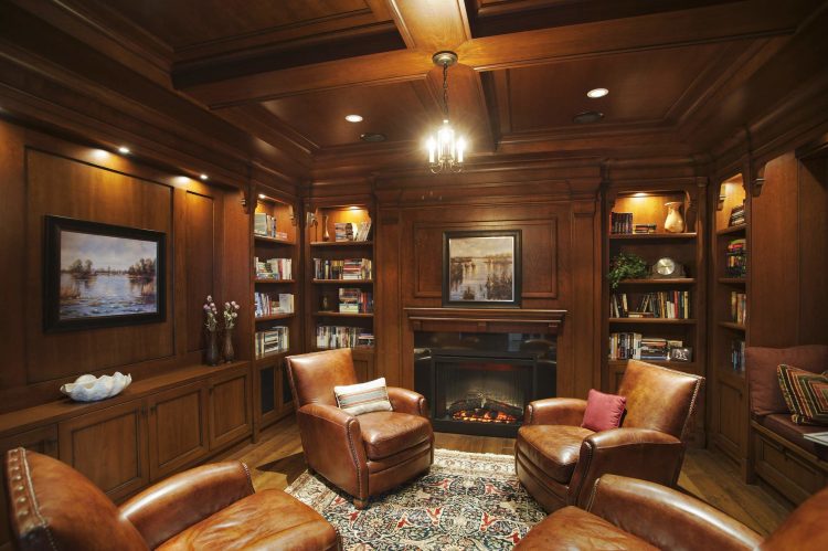 living room decorating ideas wood paneling