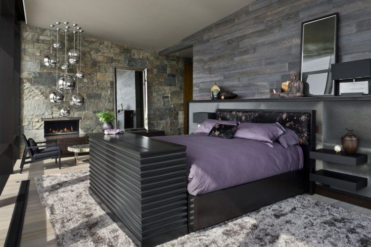 luxurious modern master bedroom