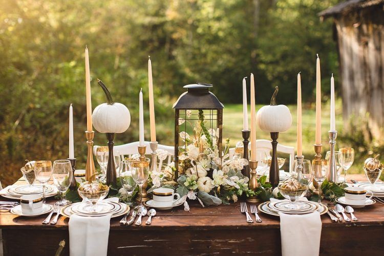 neutral-thanksgiving-table-centerpieces