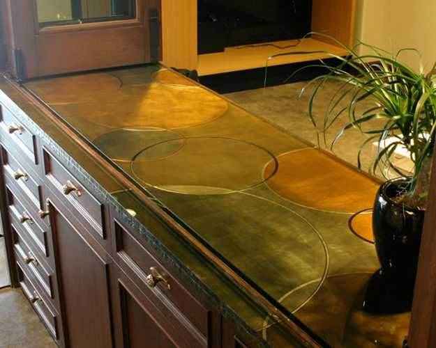 beautiful modern countertop