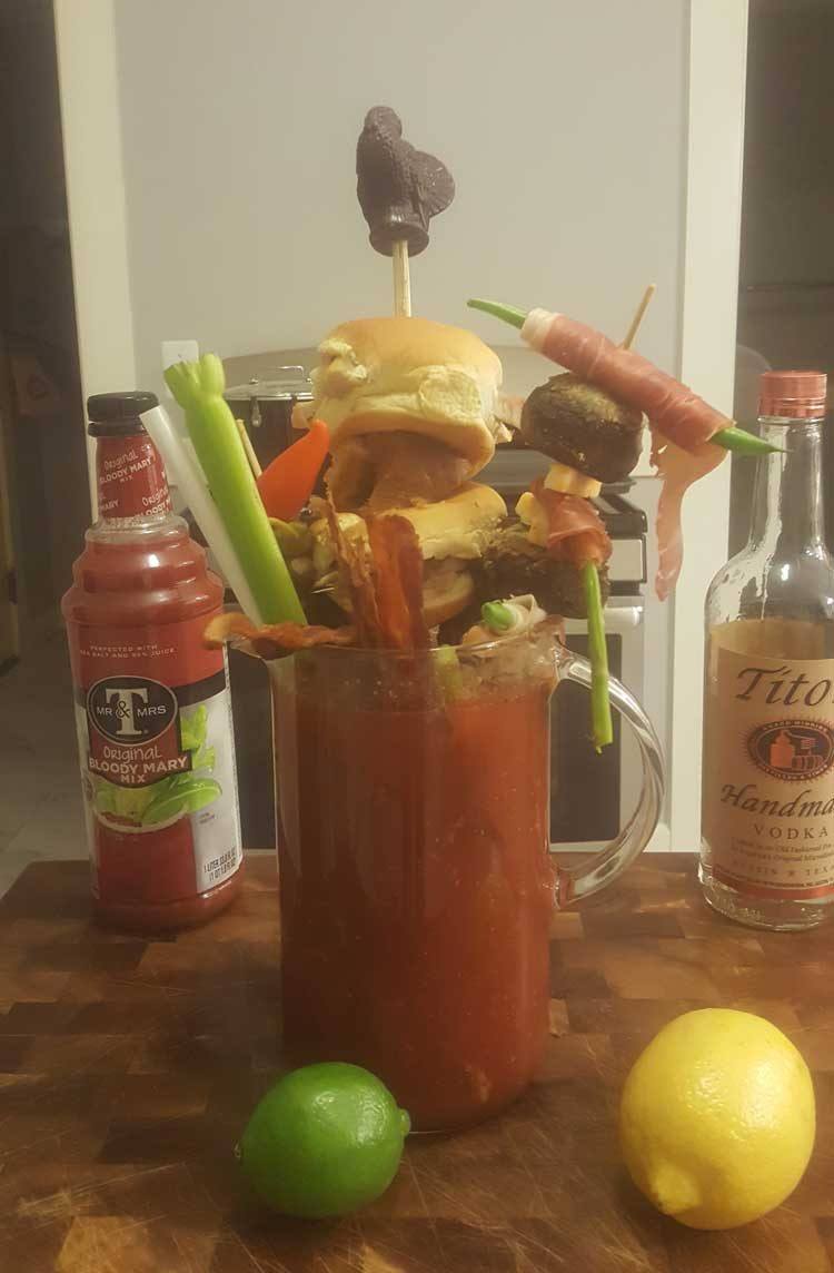 Ultimate Thanksgiving Bloody Mary recipe