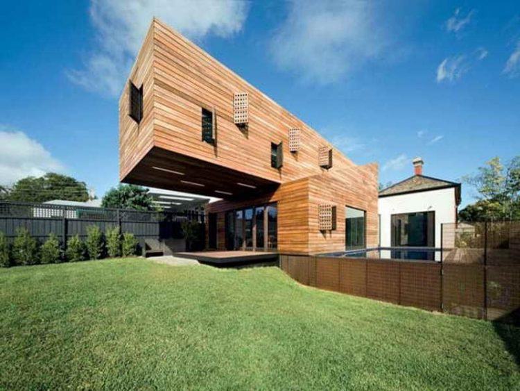 unique wooden house