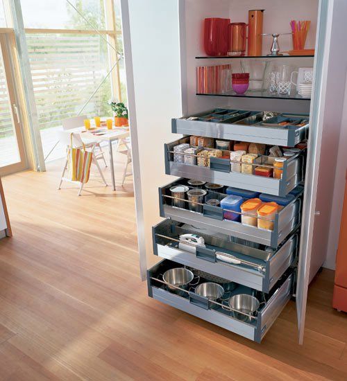 storage idea for small kitchen