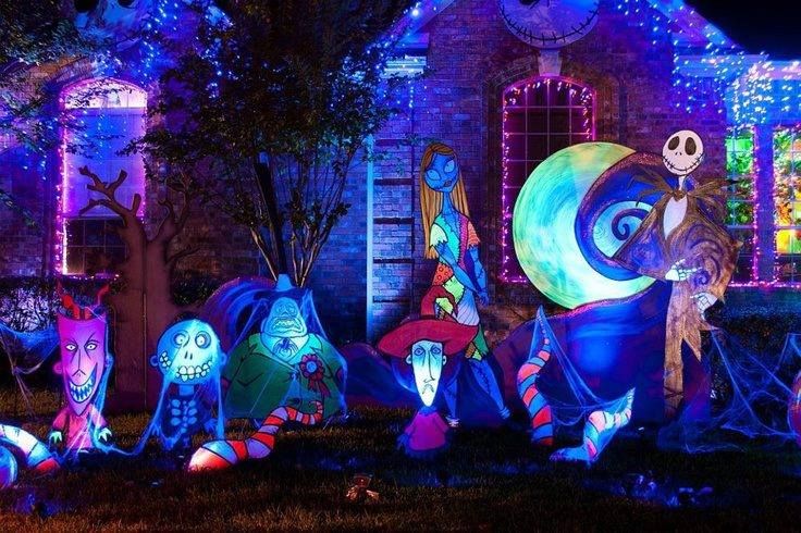 nightmare before christmas yard decor