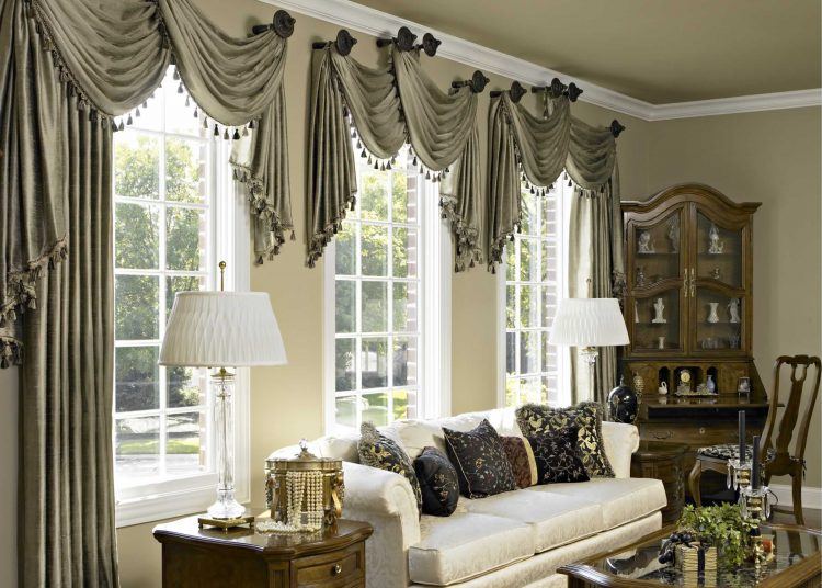 10 curtain ideas for an elegant living room