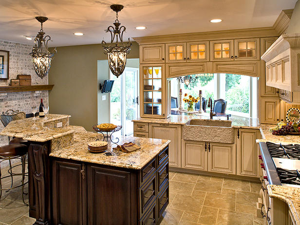 kitchen with lots of natural light