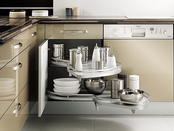 pull out storage idea for small kitchen