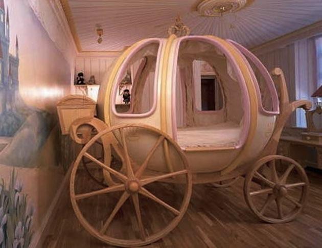 cinderella carriage for bedroom