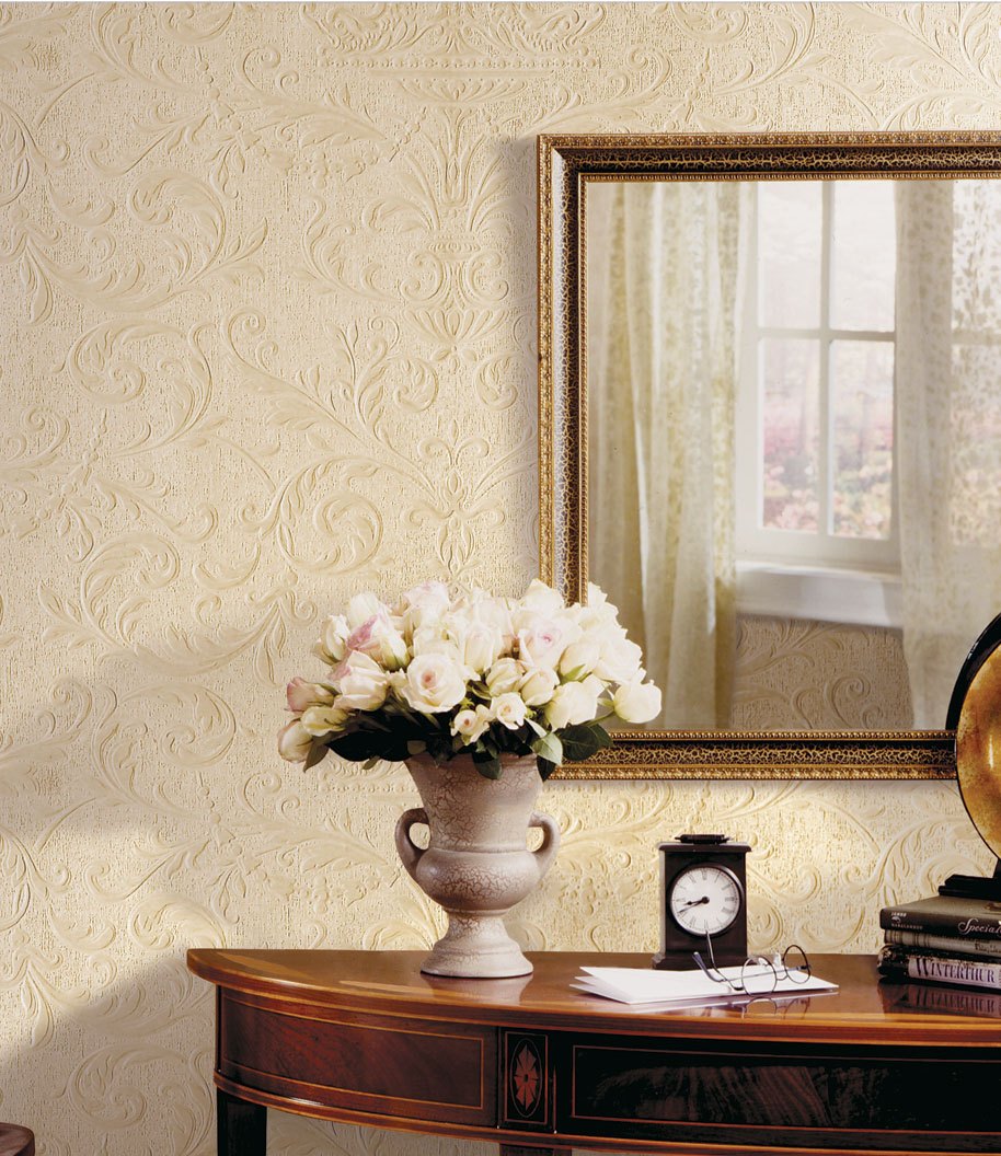 20 Living Rooms With Paintable Wallpaper