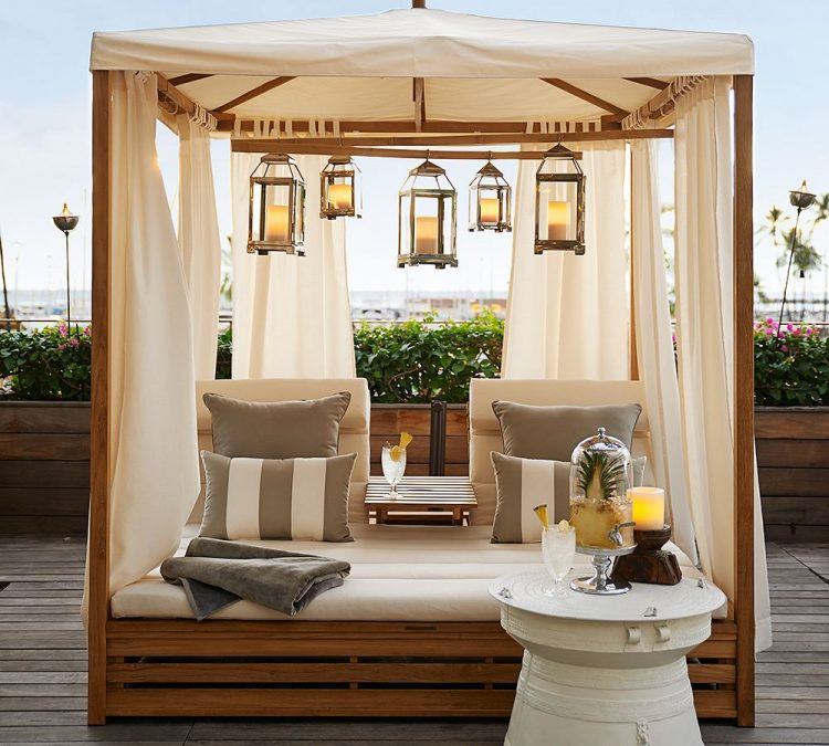 outdoor living room with covered canopy