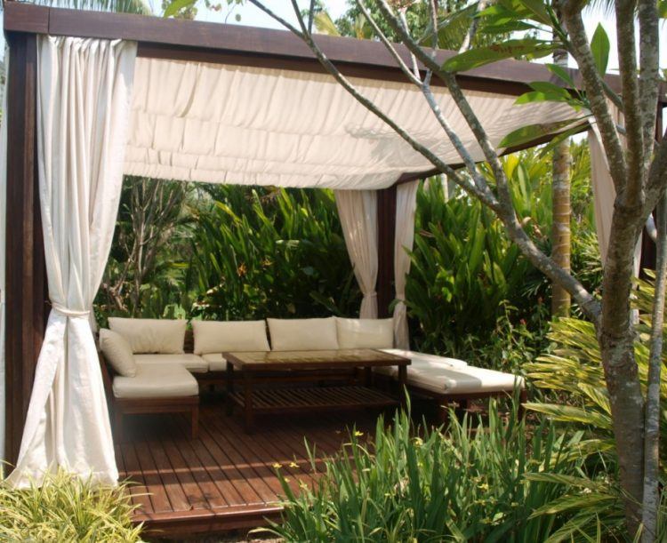 backyard canopy with covered area