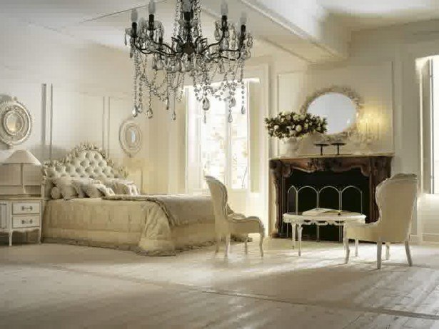 lavish bedroom with traditional decor