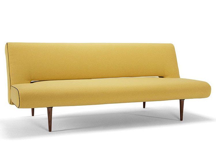 bright yellow formal couch