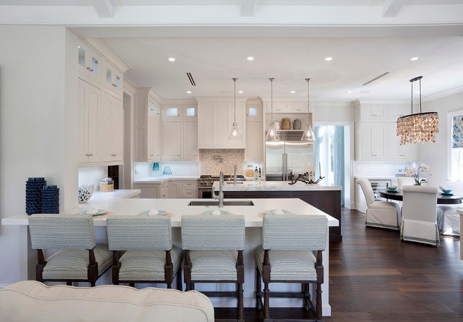 kitchen with open floor plan design