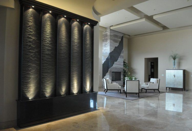 new waterfall for office space